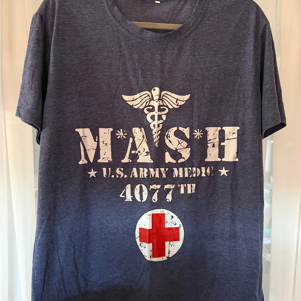 MASH U.S. Army Medic Graphic Tee - Navy
